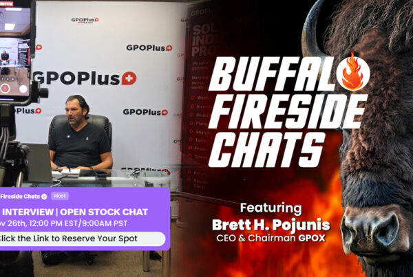 GPO Plus, Inc. To Participate in a Live Investor Discussion on Its Progress Hosted By Buffalo Fireside Chats